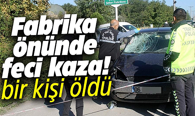 Samsun'da otomobilin çarptığı kadın can verdi!