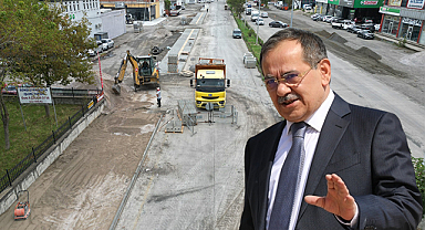 Samsun'da sanayi bölgelerine beton yol