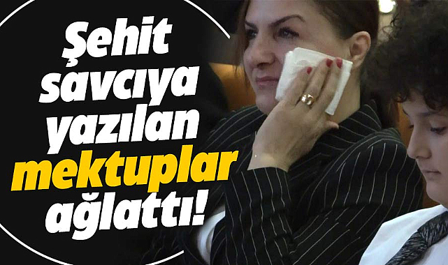 Samsun'da Şehit Savcı Murat Uzun'a yazılan mektuplar ağlattı