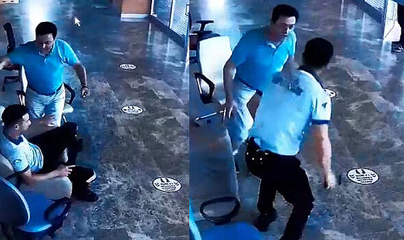 Samsun'da silahlı tehditten hapis cezası alan amire, bu kez de darp suçlaması