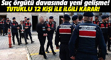 Samsun'da suç örgütü davasında 34 tutukludan 12'si tahliye edildi