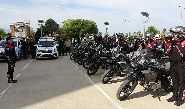 Samsun Emniyet Müdürlüğü'ne 24 yeni araç
