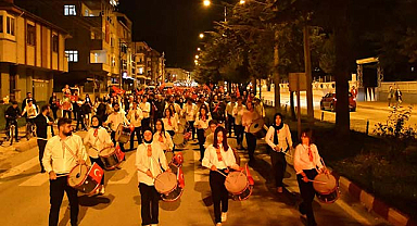 Samsun Ladik'te fener alayı