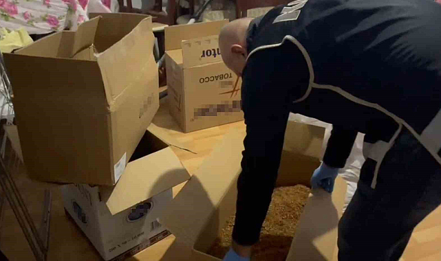 Samsun'da 39 bin 200 makaron ele geçirildi