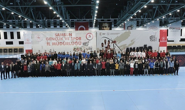 Samsun'da Amatör Spor Haftası kutlanıyor