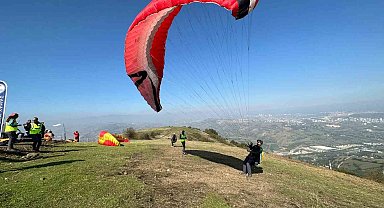 Samsun'da ayakları yerden kesen yarışma!