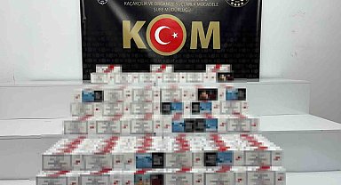 Samsun'da kaçağa geçit yok! 60 bin adet makaron ele geçirildi