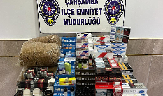 Samsun'da operasyonlar sürüyor! 28 bin 340 adet makaron ele geçirildi