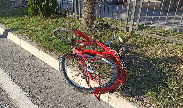 Samsun'da otomobilin çarptığı bisikletli adam yaralandı