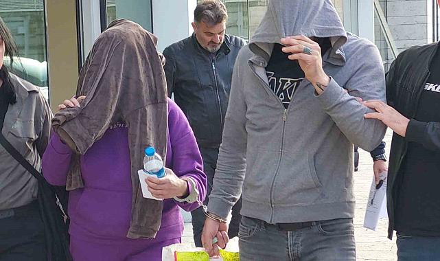 Samsun'da uyuşturucu ticaretinden 1'i kadın 2 kişi tutuklandı