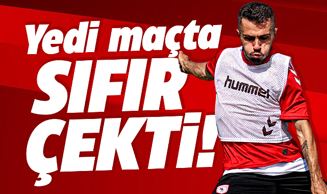 Samsunspor'da Emre Kılınç ısrarı neden? 0 gol 0 asist