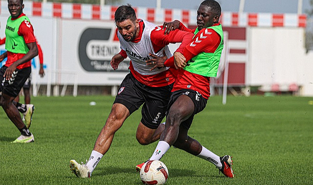 Samsunspor, MKE Ankaragücü maçının hazırlıklarını sürdürdü
