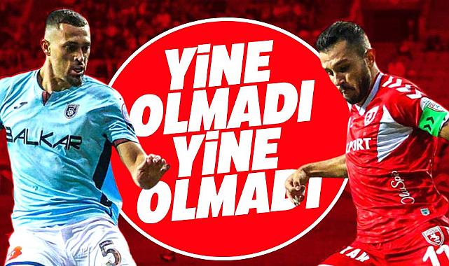 Samsunspor Rams Başakşehir FK maçı golsüz sona erdi