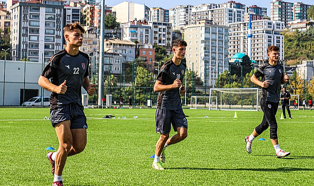 Samsunspor'un U19 Takımı oyuncuları testten geçti