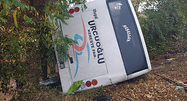 Sinop'taki servis kazası: 13 yaralı