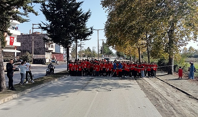 Terme'de "100. Yıl Koşusu" düzenlendi