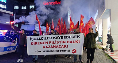 TKP'den Samsun'da Filistin'e destek eylemi