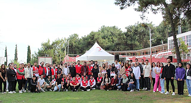 Türk Kızılay gönüllüleri Samsun'da