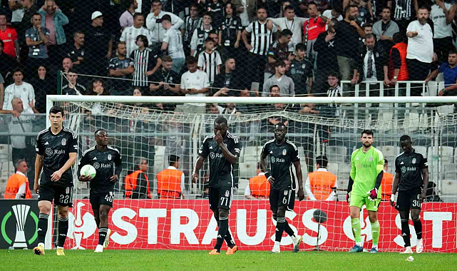 UEFA Avrupa Konferans Ligi'nde Beşiktaş Lugano'ya 3-2 yenildi