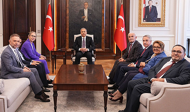 Yusuf Ziya Yılmaz Yerlikaya'yı ziyaret etti