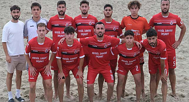 19 Mayıs Belediyespor Plaj Futbolu Ligi Süper Finalleri'nde çeyrek finale kadar yükseldi