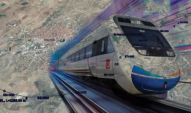 Delice-Çorum YHT projesi ile 4 saatlik yol 1 saate düşecek