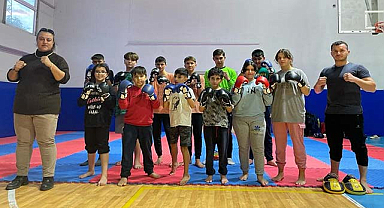 Alaçam spora doyuyor