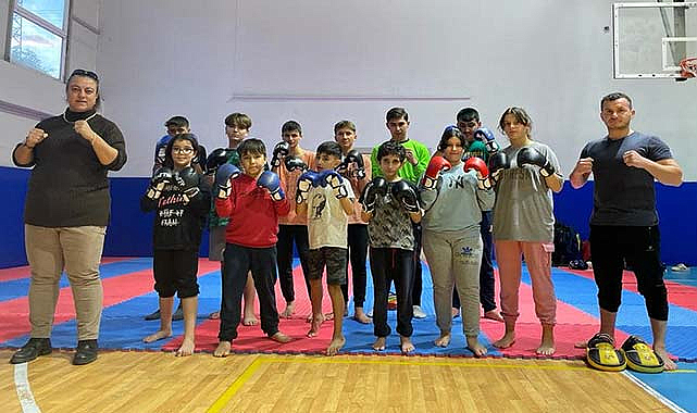 Alaçam spora doyuyor