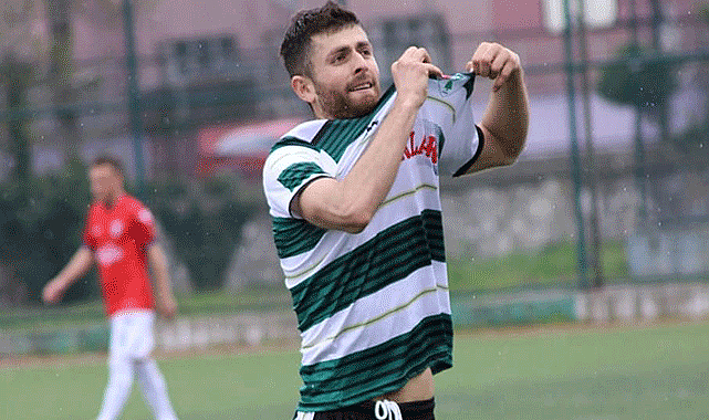 Alaçamsporlu Celil’den harika performans