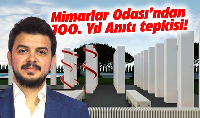 Atakum Belediyesi'nin 100. Yıl Anıtına Mimarlar Odası'ndan tepki