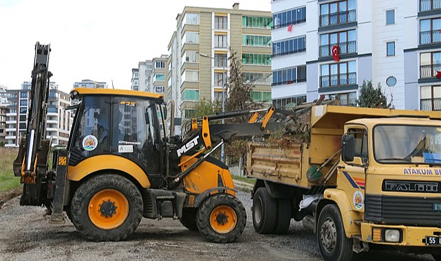 Atakum'da hummalı temizlik