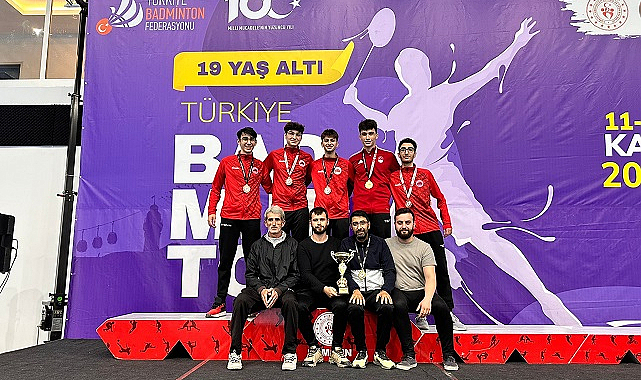 Badmintona Samsun Büyükşehir Belediyesi damgası!