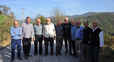 Bafra’da yılların yol problemi bir ayda çözüldü