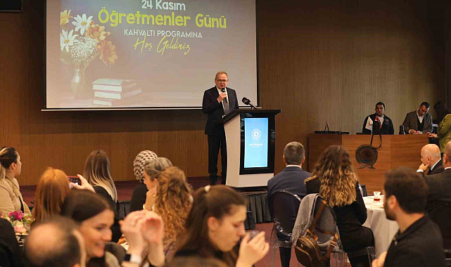 Başkan Demir öğretmenleri ağırladı