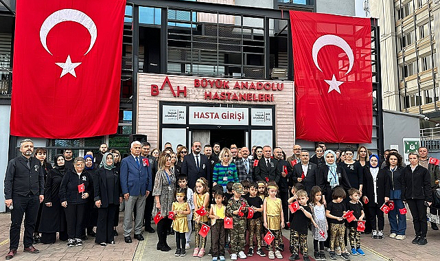 Büyük Anadolu Hastaneleri Atatürk'ü saygı ve minnet ile andı