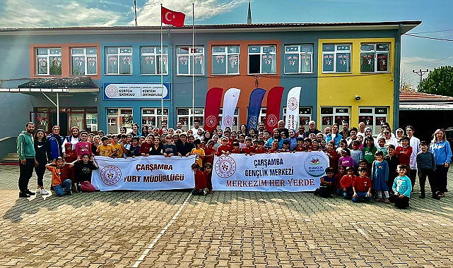 Çarşamba’da öğrencilerin yüzleri güldü