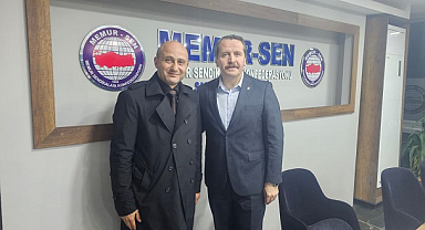 Eğitimci aday adayı Hasan Durmuş, Ali Yalçın ile görüştü