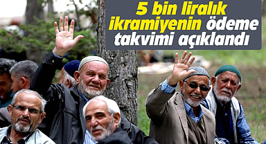 Emeklilere müjde! 5 bin liralık ikramiyenin ödeme takvimi açıklandı