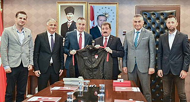 Hakemlerden Vali Tavlı’ya ziyaret