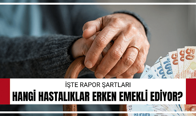 Hangi hastalıklara sahip olanlar erken emekli oluyor?
