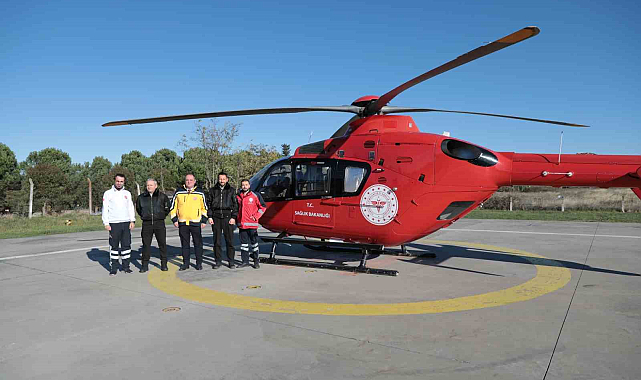 Hava hastanesi gibi! 4 yılda 846 vakaya müdahale etti