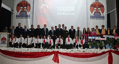 Havza’da şehit öğretmenler anıldı