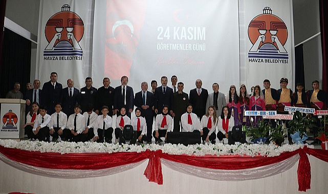 Havza’da şehit öğretmenler anıldı