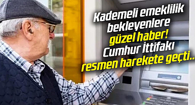 Kademeli emeklilik bekleyenlere güzel haber! Cumhur İttifakı resmen harekete geçti...