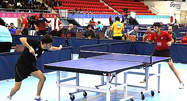 Masa Tenisi Süper Lig heyecanı Samsun’da yaşandı
