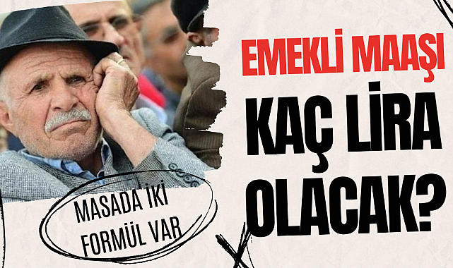 Milyonlarca emeklinin beklediği maaş zammında ikili formül emekli maaşı kaç lira olacak?