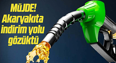 Müjde! Akaryakıta indirim yolu gözüktü