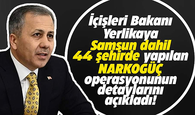 ''Narkogüç'' operasyonu: 176 zanlı ve 1 ton 100 kilo uyuşturucu! Aralarında Samsun da var