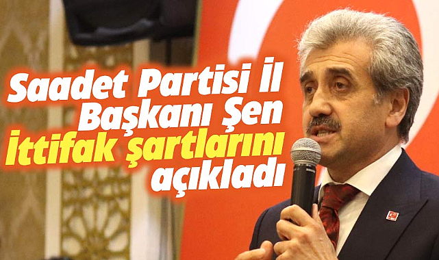 Saadet Partisi Samsun’da ittifak şartını açıkladı!