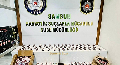 Samsun'da 2 kilo 'met' ele geçirildi!